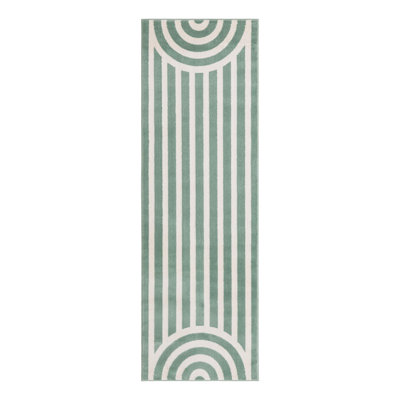 Unique Loom Lines Whimsy Kids Rug