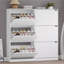 Armoire de rangement à six compartiments ultra-mince avec mécanisme anti-basculement-998061967