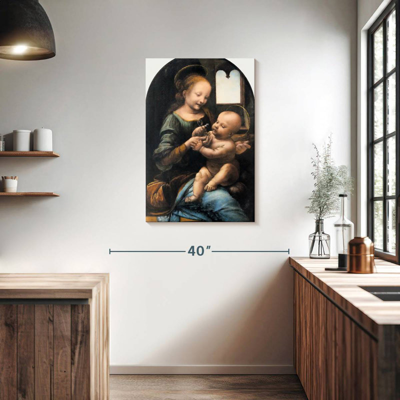 Adella Benois Madonna 1478, H 36 po x l 24 po