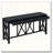 60''Acacia Veneer Console Table with 4 Spacious Drawers-353525116