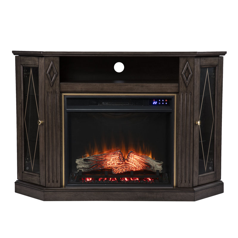 Red Barrel Studio® 47.25 " W Electric TV Stand with BTU 5100