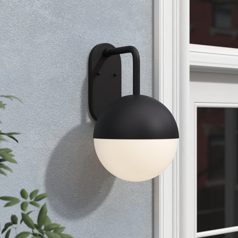 Seeber LED Wall Light, 16.5'' H X 10'' W X 11.6'' D, White Frosted