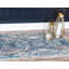 Tapis bleu / crème / bleu Dimonetta-1554814351