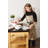Floral Cotton Bib Apron