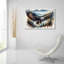  «Soaring Bald Eagle 2» par Rey Klimt, art mural en verre acrylique, 36 po x 24 po