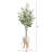 70'' Faux Eucalyptus Tree in Clay Planter