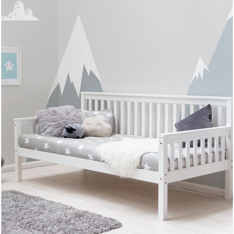 Demers Solid Wood Daybed, White