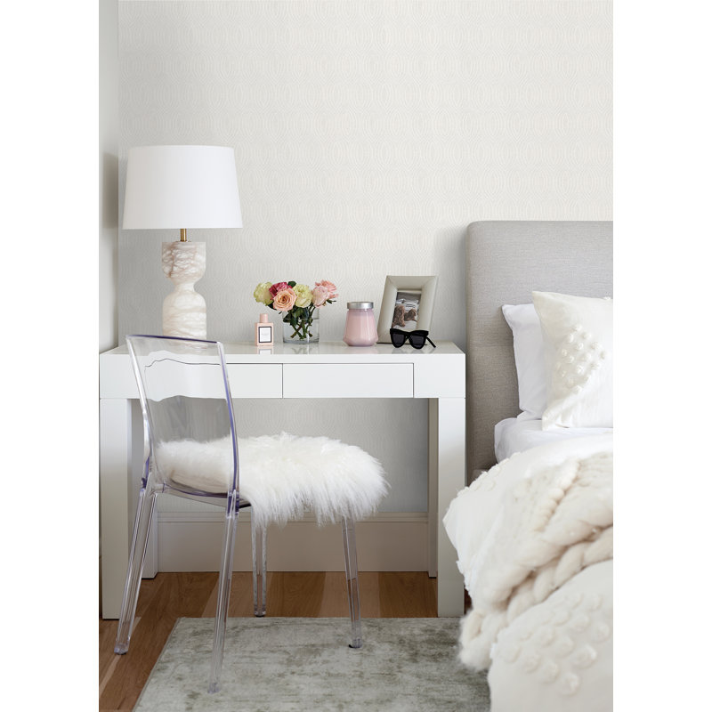 Rouleau de papier peint L 33 pi x l 20,9 po Avaline, Colombe