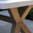 Fleur 6-Person Eucalyptus, HDPE and Wicker Patio Dining Set with Cushions