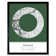 Osaka Japan City Map Green - Single Picture Frame Typography