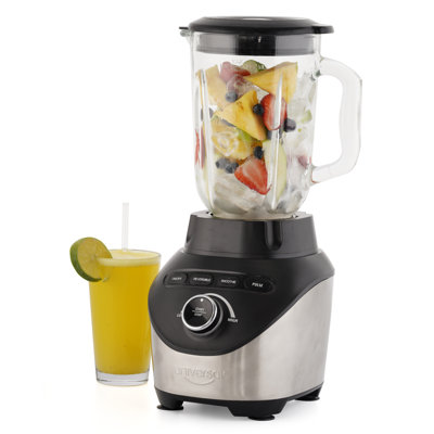 Universal 1500 Watt Turbo Elite Max Blender, 71oz / 2.1 Litre Glass Pitcher, 3 Speed Settings