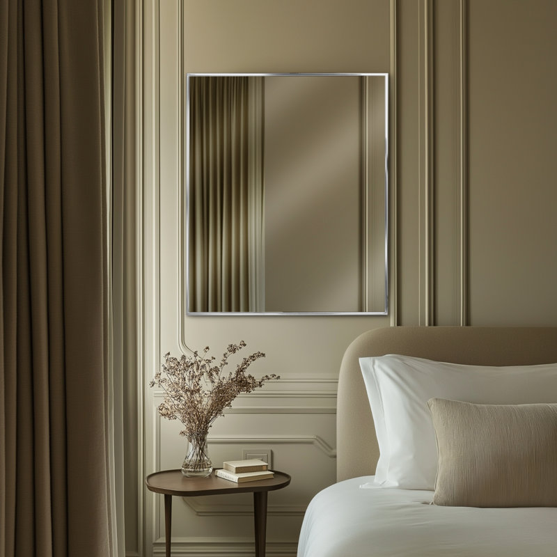 Miroir mural Marino Spectrum, H 36 po x l 30 po, Polished Chrome