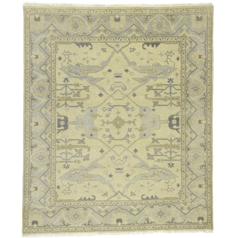 Tapis oriental Oushak Chobi Mute
