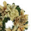 28" LED Lit Hydrangea Holiday Wreath With Magnolias