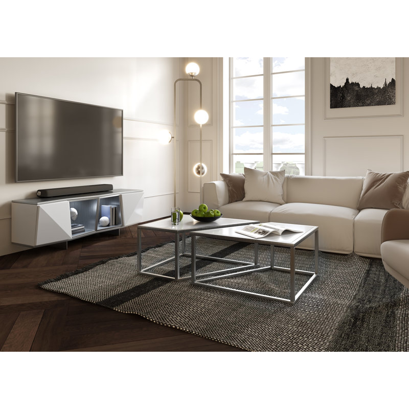 MX01 Coffee Table, 18" H x 43" L x 36" W