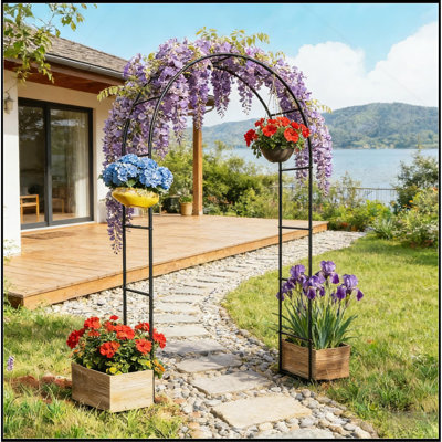 Outdoor Arbor Trellis,Wedding Arch Stand,Garden Arch
