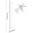 Wall-Mounted Eyeglasses Display Rack Set of 10