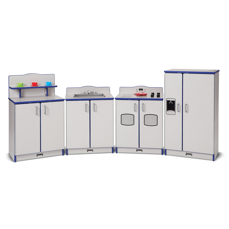 Rainbow Accents® Culinary Creations Kitchen, Gray/Blue
