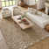 Foundry Select Versatile Diamond Natural Beige Indoor/Outdoor Area Rug