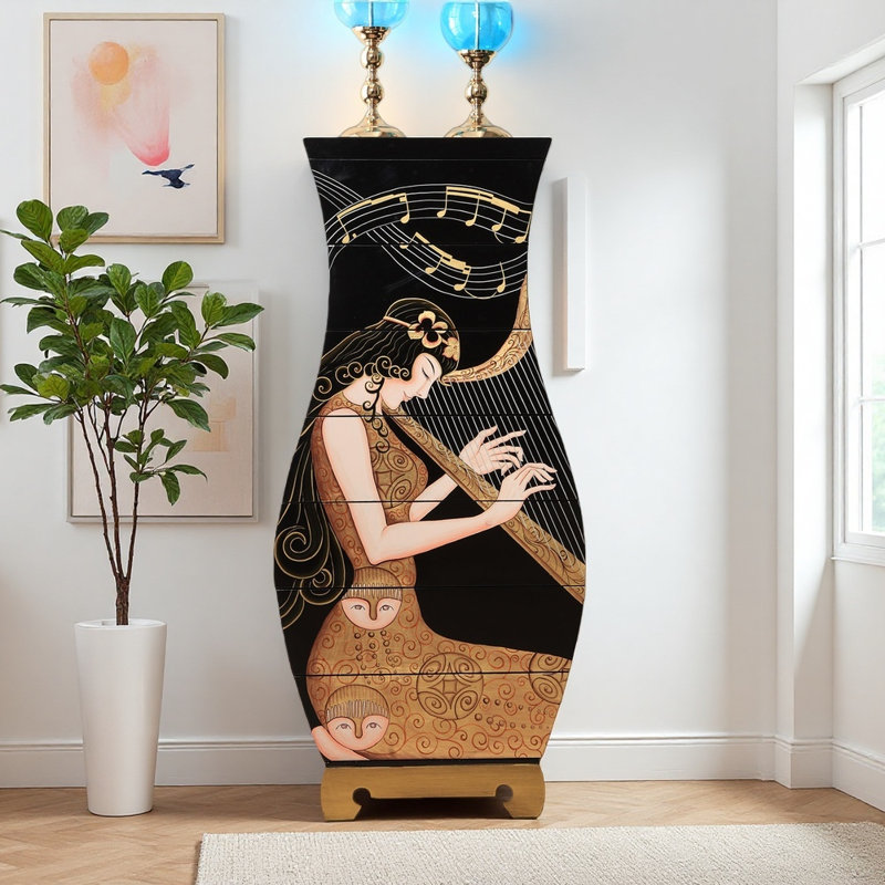 Armoire décorative de luxe italienne