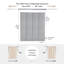 Store semi-transparent coulissant Sharmaine Signature-32818021