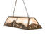 Mountain Range 9 - Light Pendant