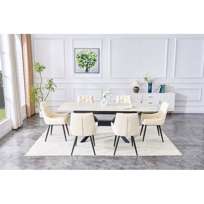 Table de salle à manger extensible Modern