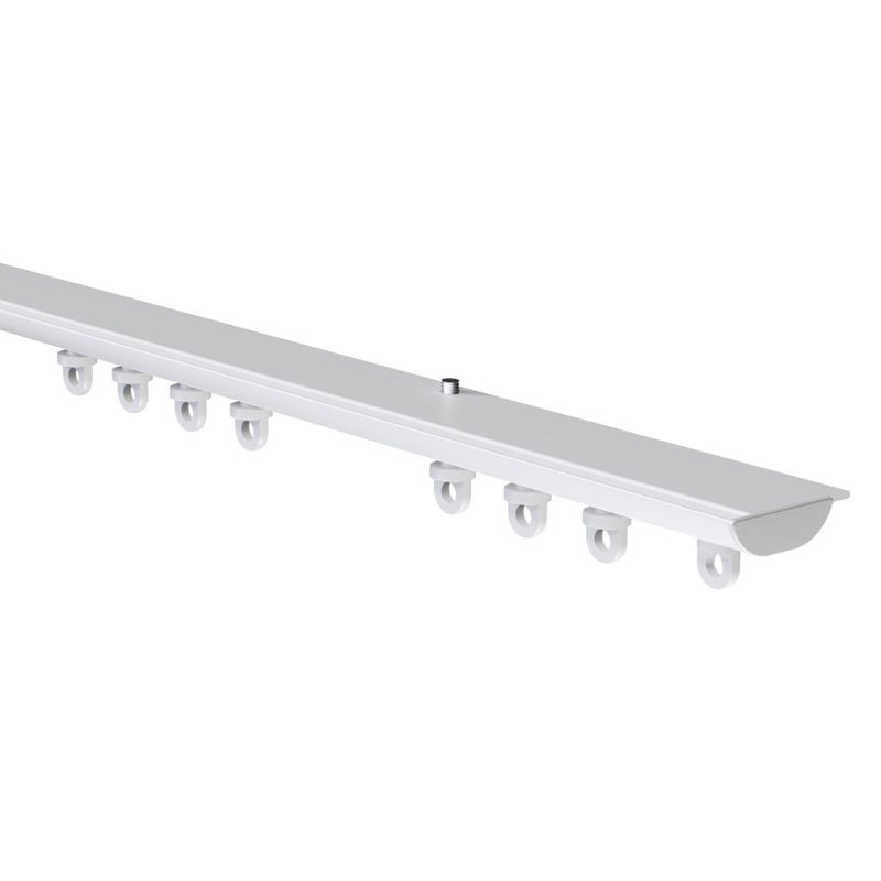Analleli White Aluminum 400cm Curtain Track/Rail