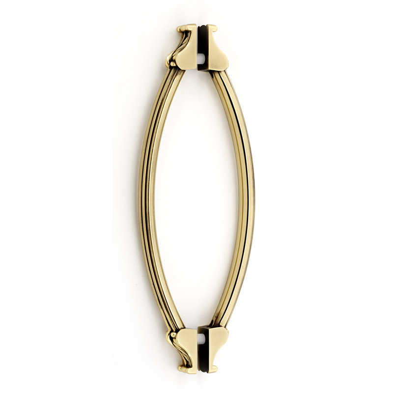 8" Centre Arch Pull, Polished Antique