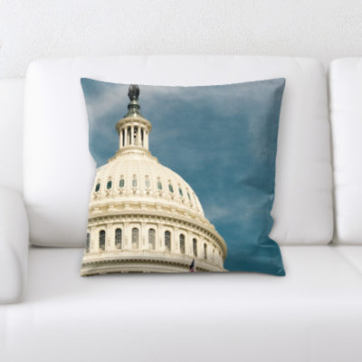 Microsuede Throw Pillow