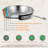 8 - Piece Stainless Steel Cookware Set