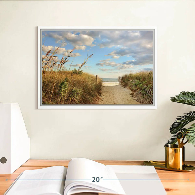 Long Island Aulelei, Cadre flottant blanc, 13 po x 9 po