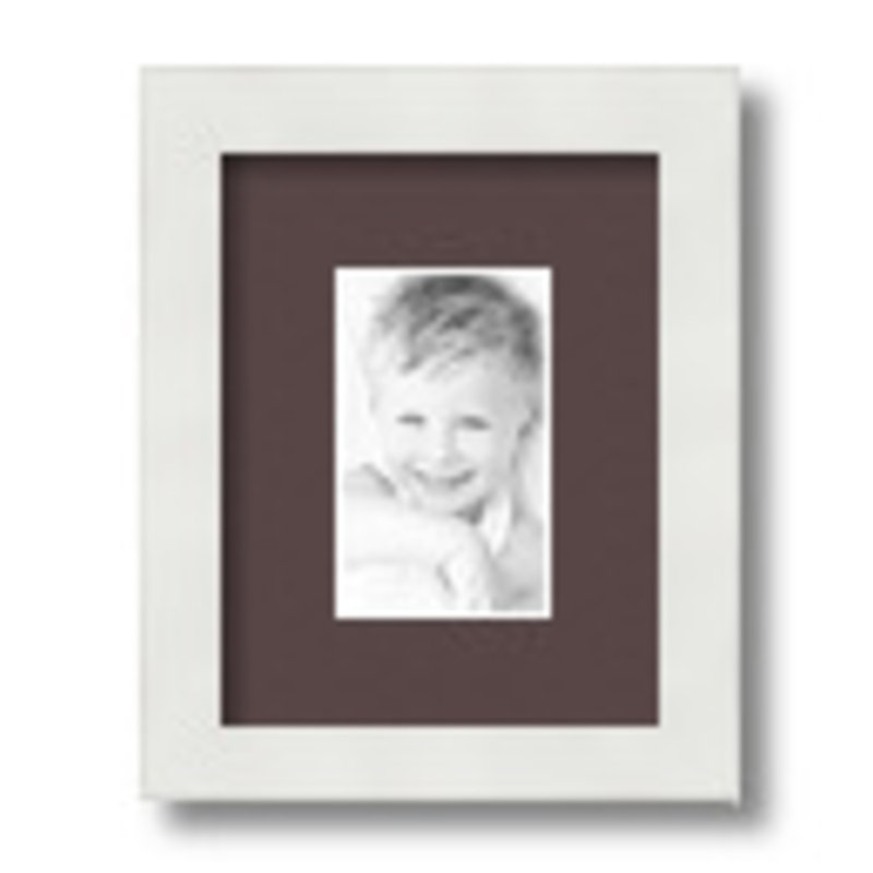 Matte Picture Frame with Mat, Peat