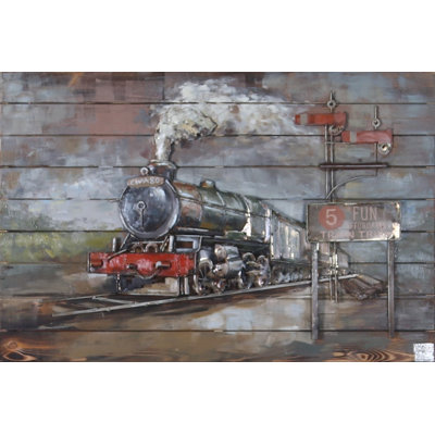 3 Dimensional Wall Mount Oil Painting Classic Artwork Home Business Decoration