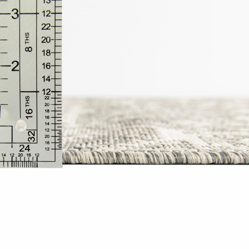 Outdoor Chand Area Rug Camel Color, Octagon 5'3"