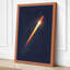 Rocket Through Stars Modern - Wrapped Canvas-1324990690-1324990694
