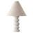 Lampkin 24" H White Resin Table Lamp