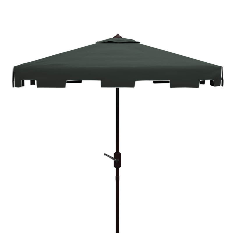Parasol de marché carré 7,5 pi Lincoln, Vert foncé