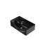 DeerValley 400mm L x 280mm W Wall Hung Bathroom Basin, Ceramic Sink with Overflow-120747504