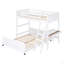 Lit superposé avec bureau