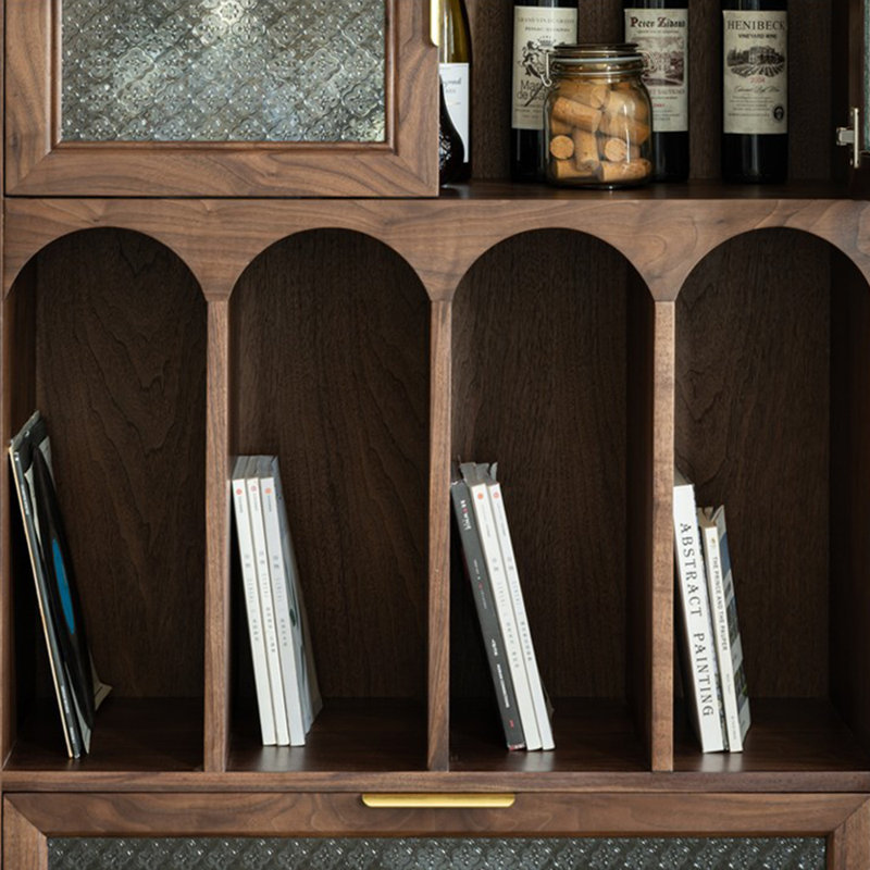 Bibliothèque de luxe American Light, (3 tablettes) H 78,74 po x l 70,87 po x P 15,75 po