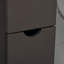 Armoire de rangement pour salle de bain de 54 po de hauteur, tour à linge autoportante avec tablette à 2 niveaux et tiroirs, rangement de plancher étroit, rangement pour salle de bain-1492660689