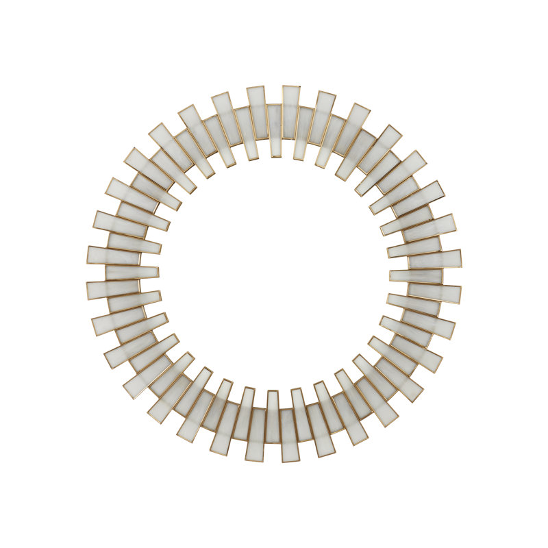 Glasdele Iron + Glass Wall Mirror