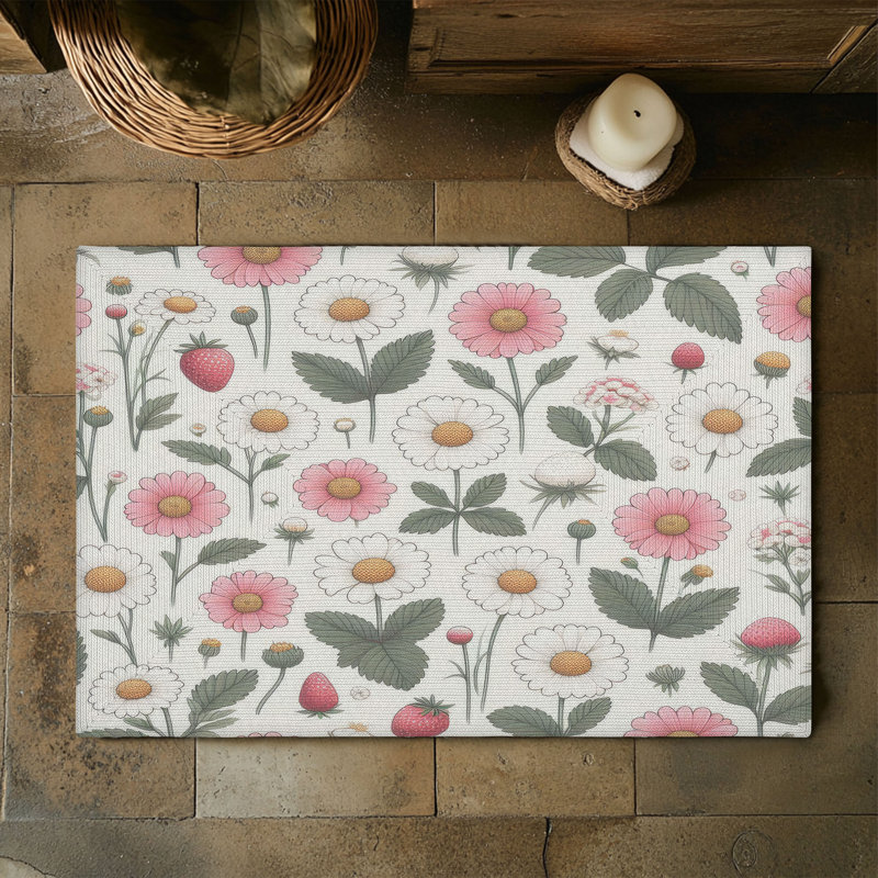 Petals & Berries Braided Rug, Rectangle 3' x 5'