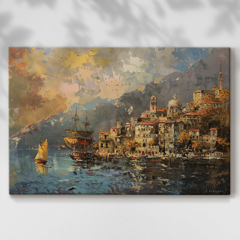 Nautical Series-CLXIX - Cavas enveloppés de galerie, 18 x 27