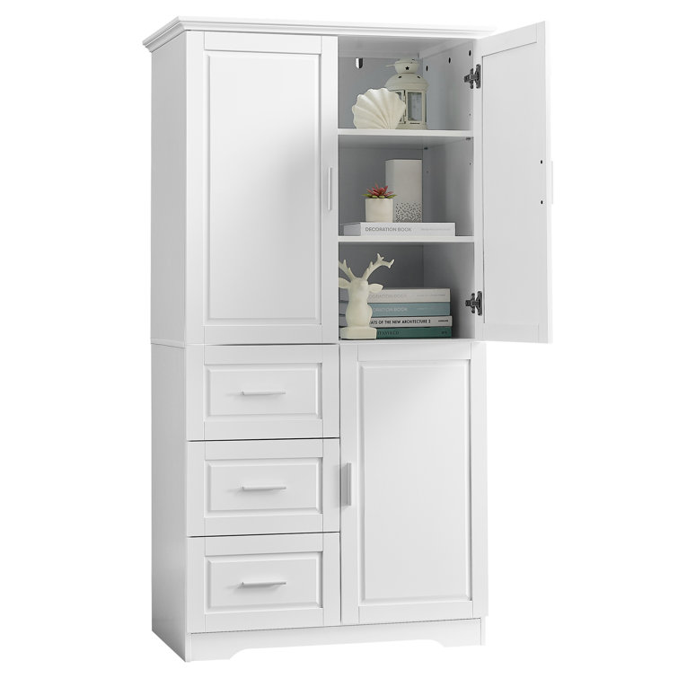 Wildon Home® Tolna Freestanding Bathroom Cabinet & Reviews