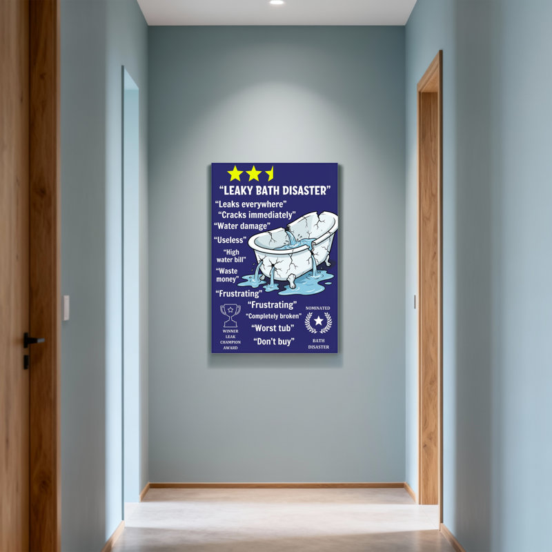 Bath & Laundry, H 18 po x l 12 po