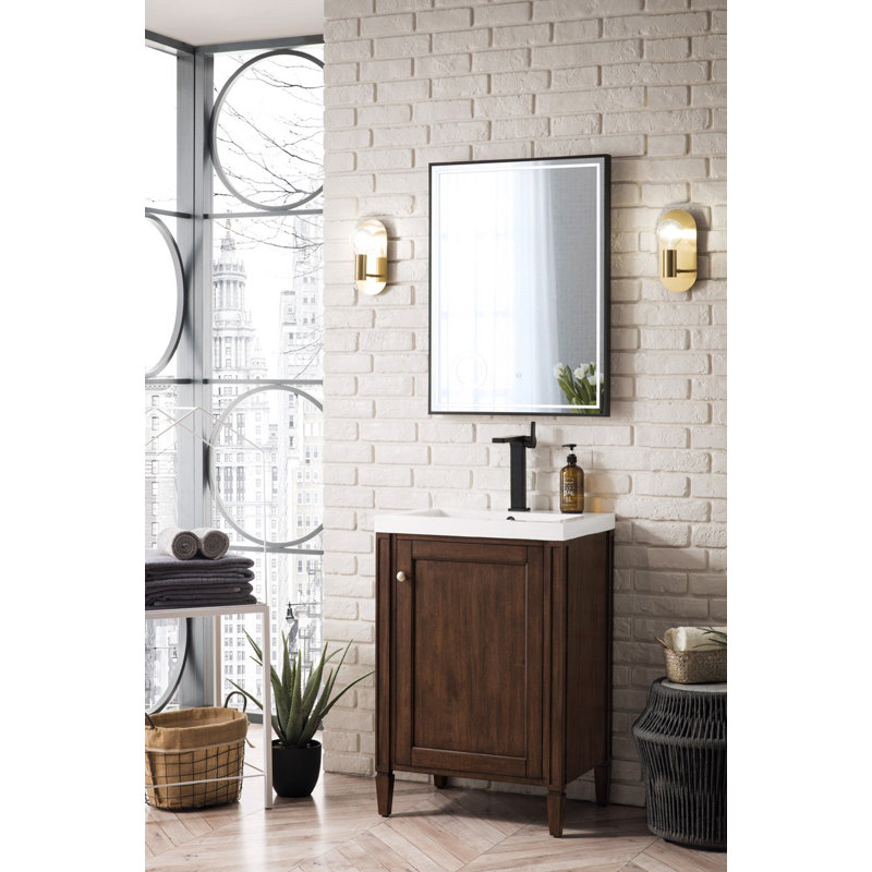 Britannia 24'' W Single Vanity, Mid-Century Acacia