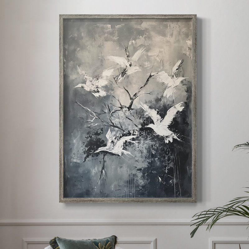 ANIMALS Series LXI, reproduction encadrée - bois massif, H 11 po x l 9 po
