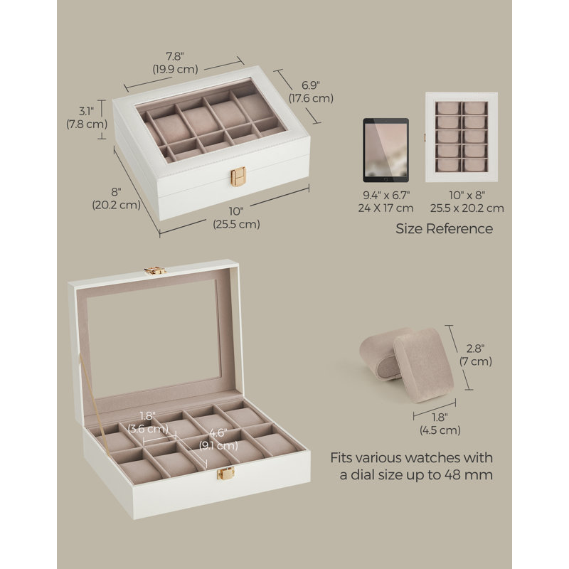 Manufactured Wood Jewellery Box +